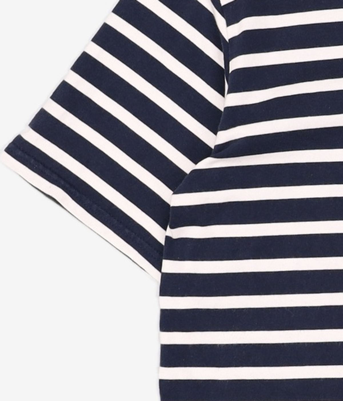 네이더스(NEITHERS) BASIC STRIPE S/S T-SHIRT (CHARCOAL STRIPE) 4