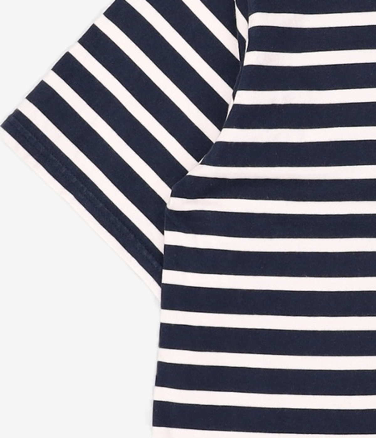 네이더스(NEITHERS) BASIC STRIPE S/S T-SHIRT (CHARCOAL STRIPE) 4