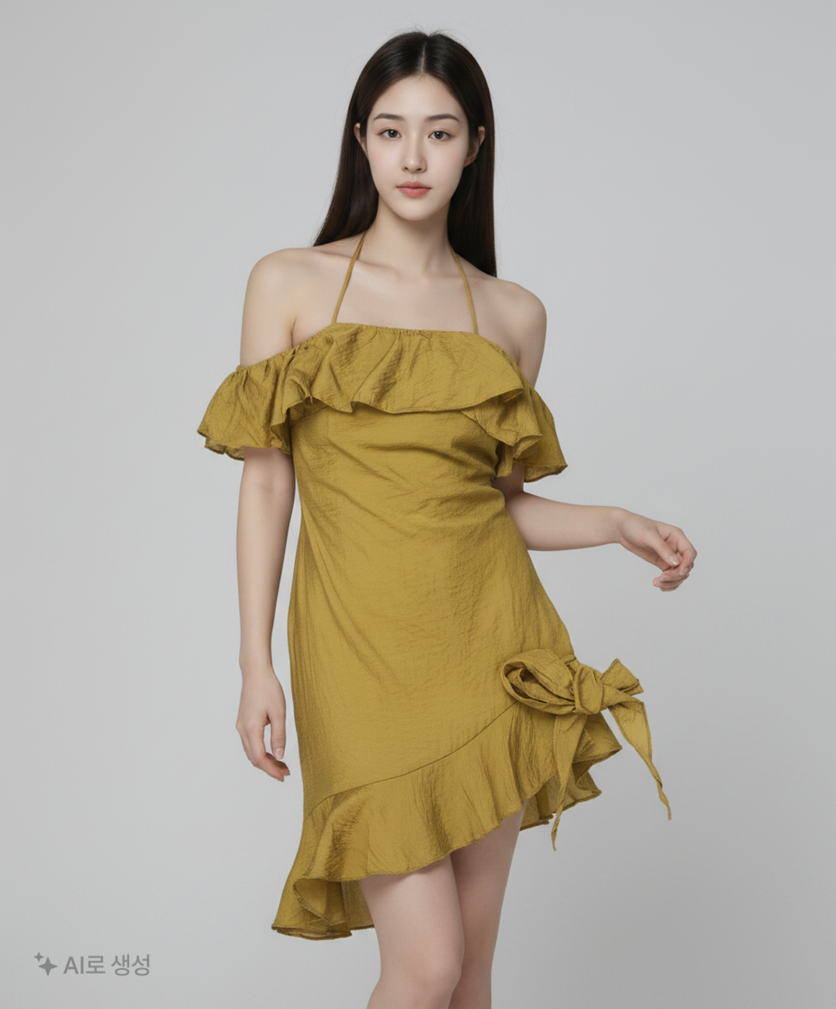 디바이디드에이치앤엠(DIVIDED H&M) 미니 원피스 XS