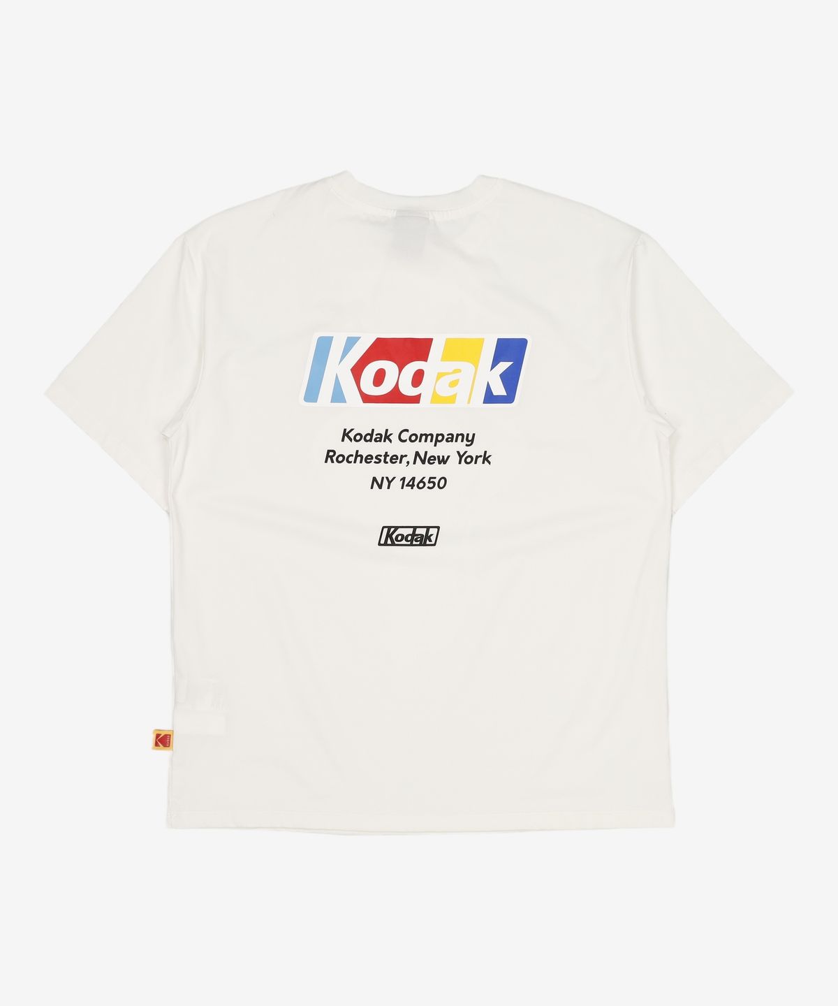 코닥(KODAK) 컬러킨즈 워딩로고 반팔티셔츠 WHITE L