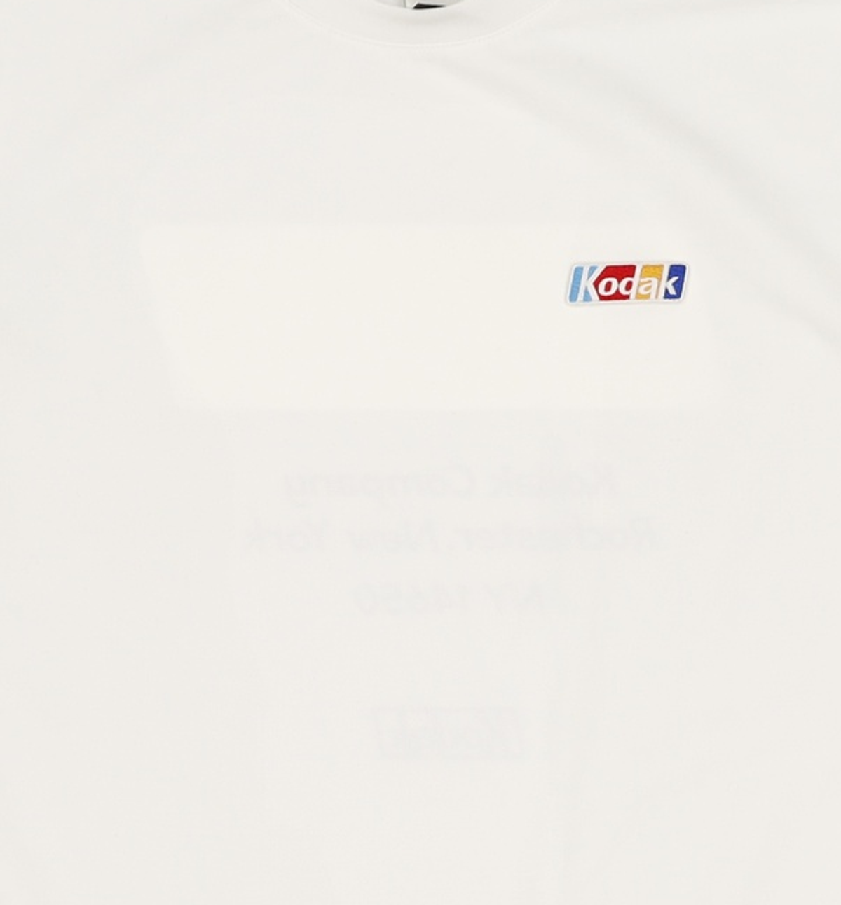 코닥(KODAK) 컬러킨즈 워딩로고 반팔티셔츠 WHITE L