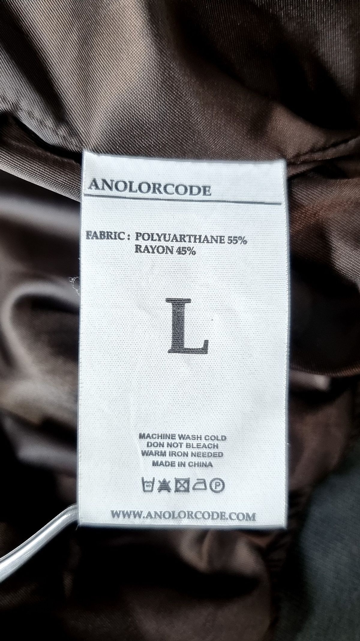 어널러코드(ANOLORCODE) 레더/라이더스 재킷 L
