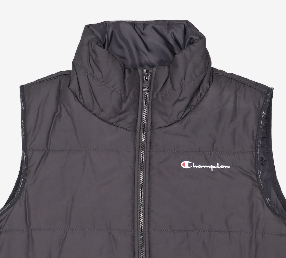 챔피온(CHAMPION) [US][친환경] 여성 2.1oz. 푸퍼 풀집 베스트 (BLACK) CKJU2F061BK L