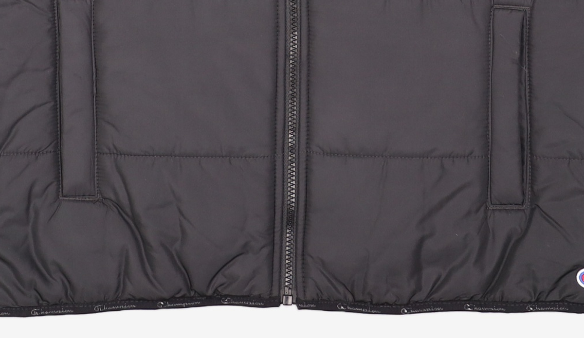 챔피온(CHAMPION) [US][친환경] 여성 2.1oz. 푸퍼 풀집 베스트 (BLACK) CKJU2F061BK L