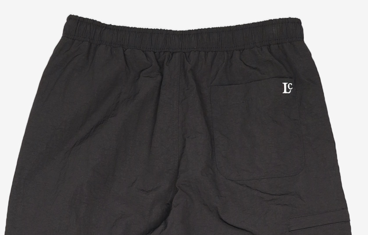 로우클래식(LOW CLASSIC) LC SIDE POCKET NYLON BANDING PANTSBLACK_LC243PT04BK M