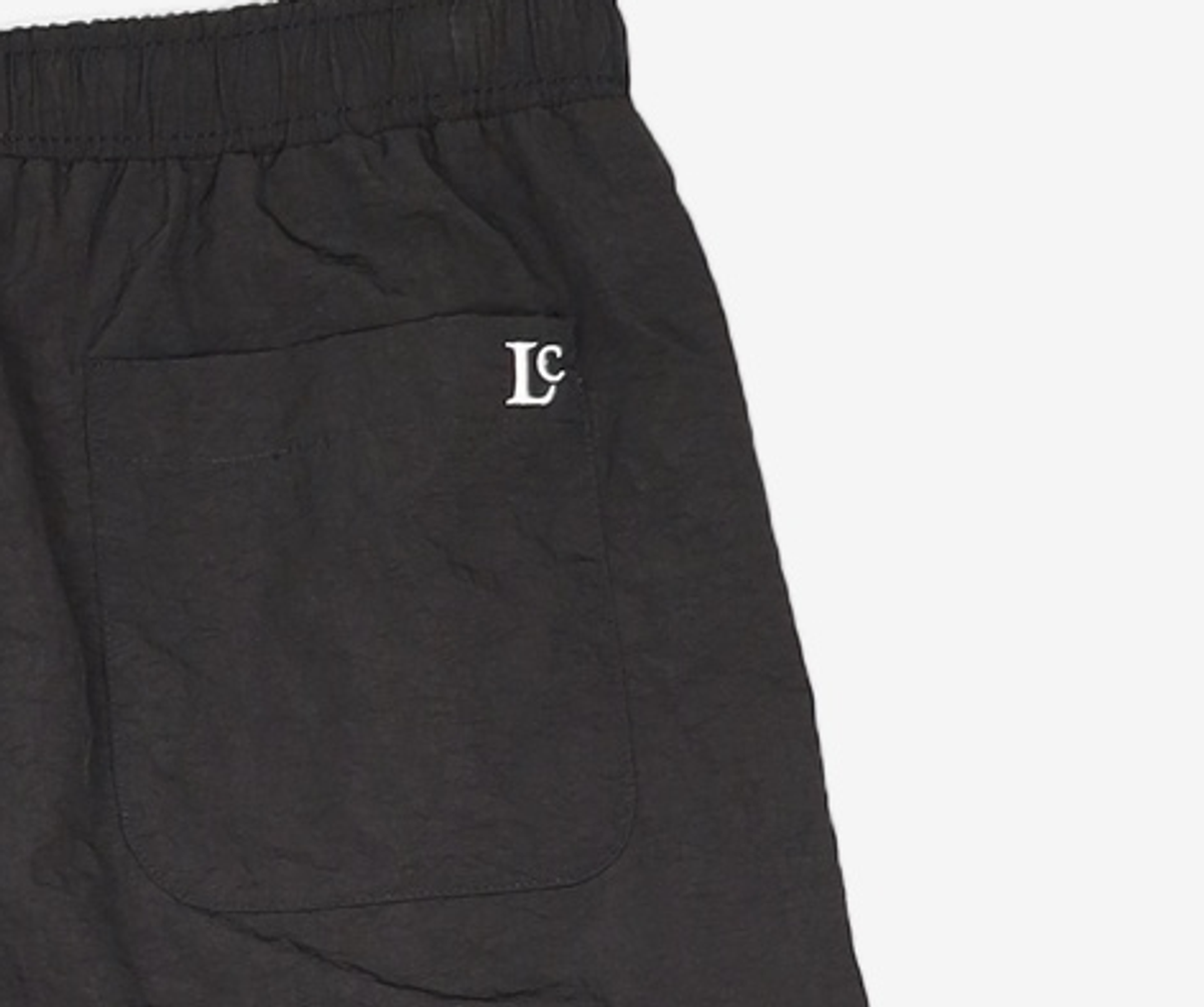 로우클래식(LOW CLASSIC) LC SIDE POCKET NYLON BANDING PANTSBLACK_LC243PT04BK M