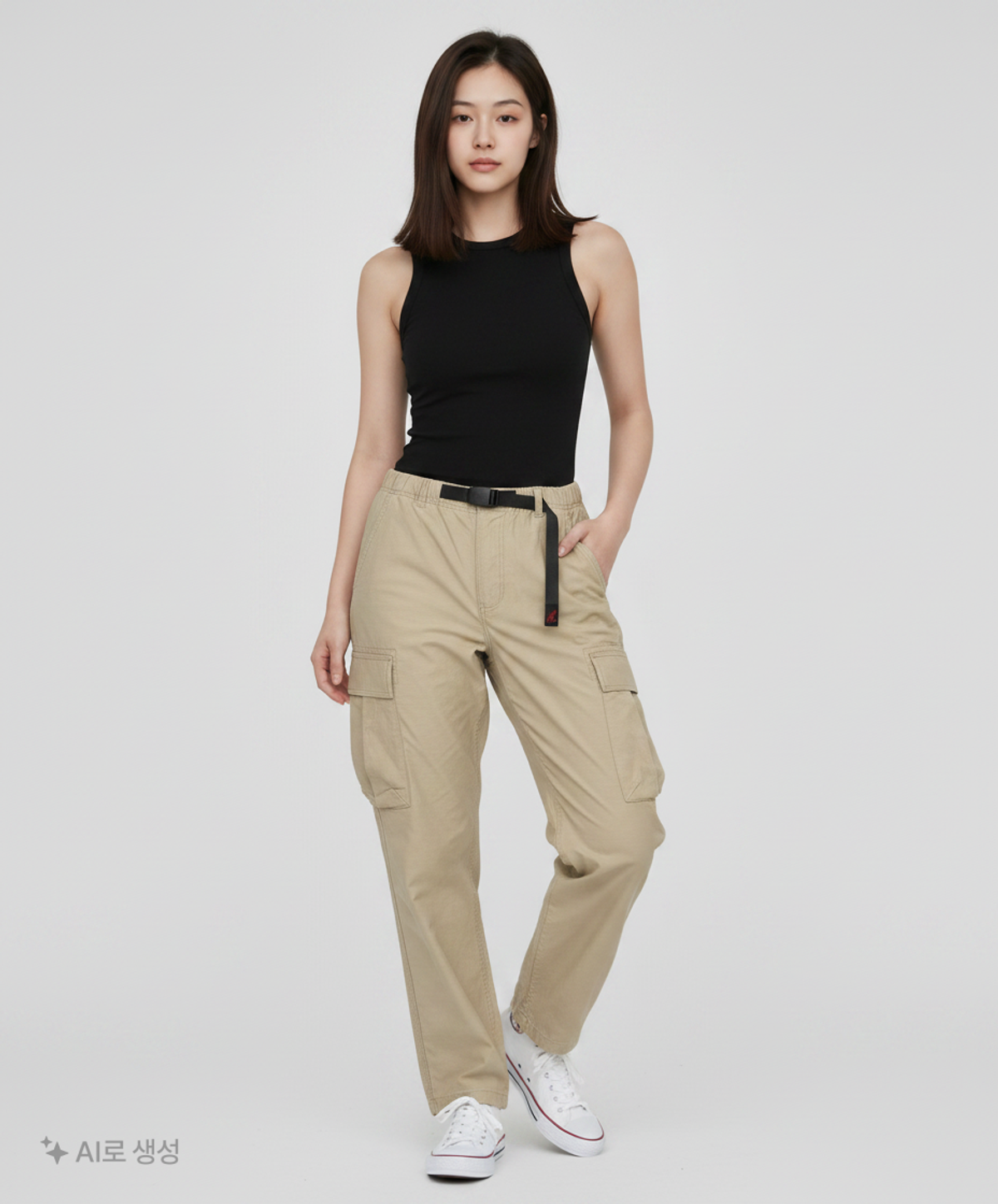 그라미치(GRAMICCI) 카고 팬츠 백새틴 Desert S