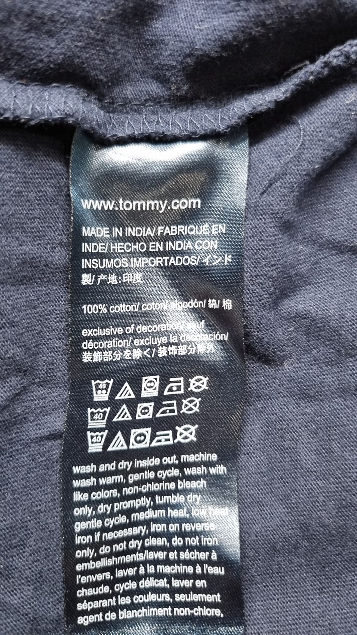 타미힐피거(TOMMY HILFIGER) 반소매 티셔츠 L