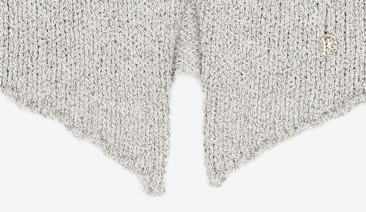 마리떼 프랑소와 저버(MARITHÉ + FRANҪOIS GIRBAUD) W BUTTON KNIT VEST oatmeal OS