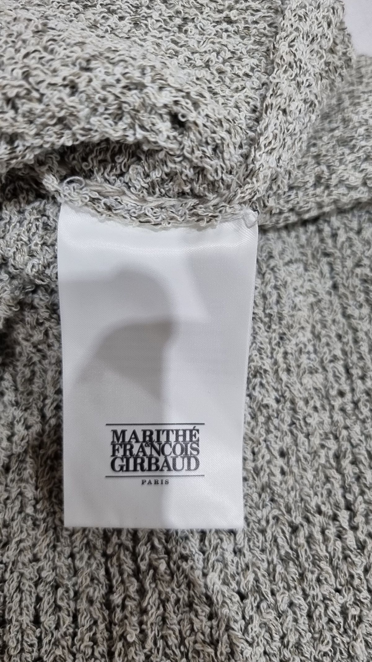 마리떼 프랑소와 저버(MARITHÉ + FRANҪOIS GIRBAUD) W BUTTON KNIT VEST oatmeal OS