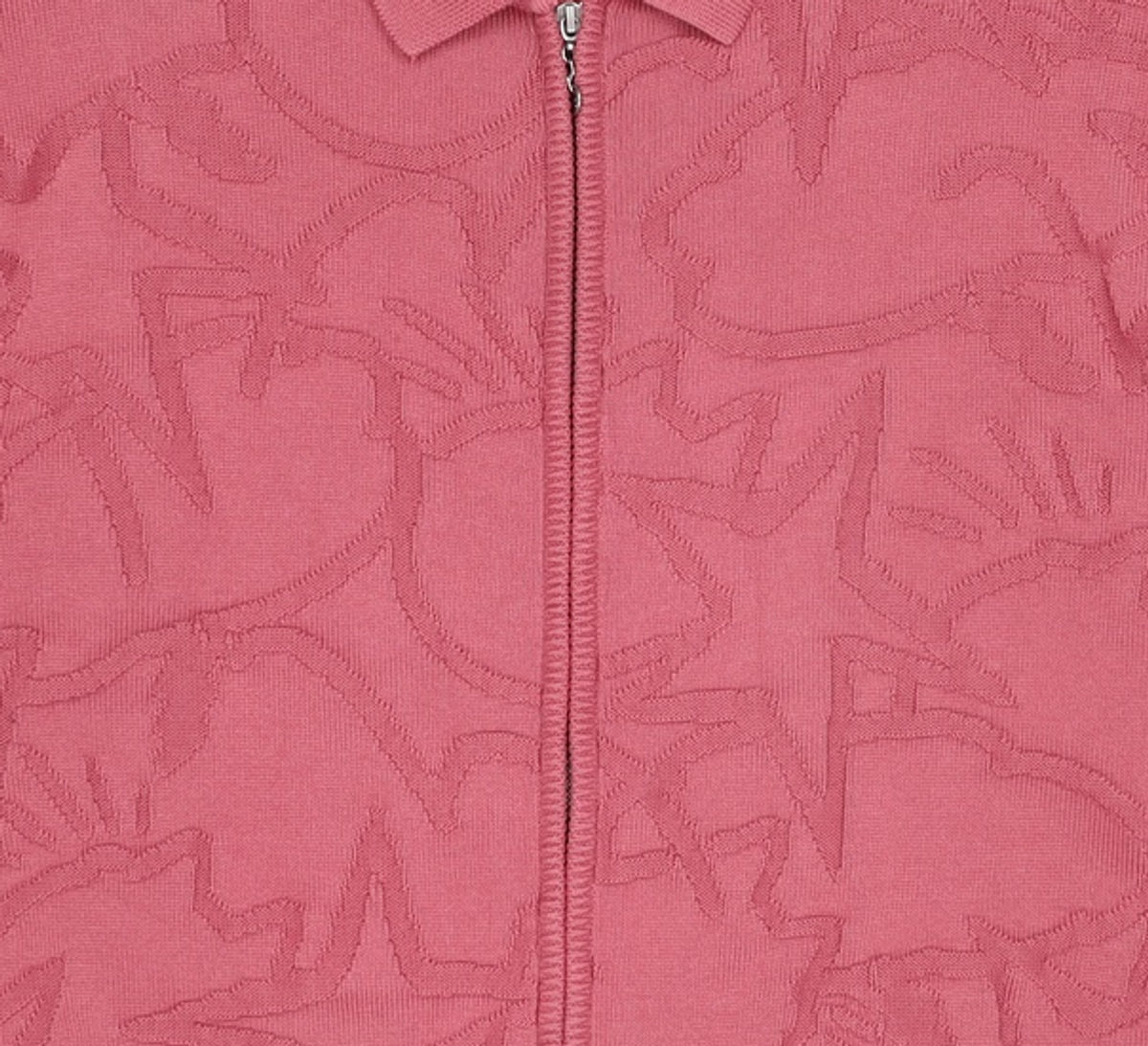 디스이즈네버댓(THISISNEVERTHAT) TNT Felix Overdyed Knit Rose XL