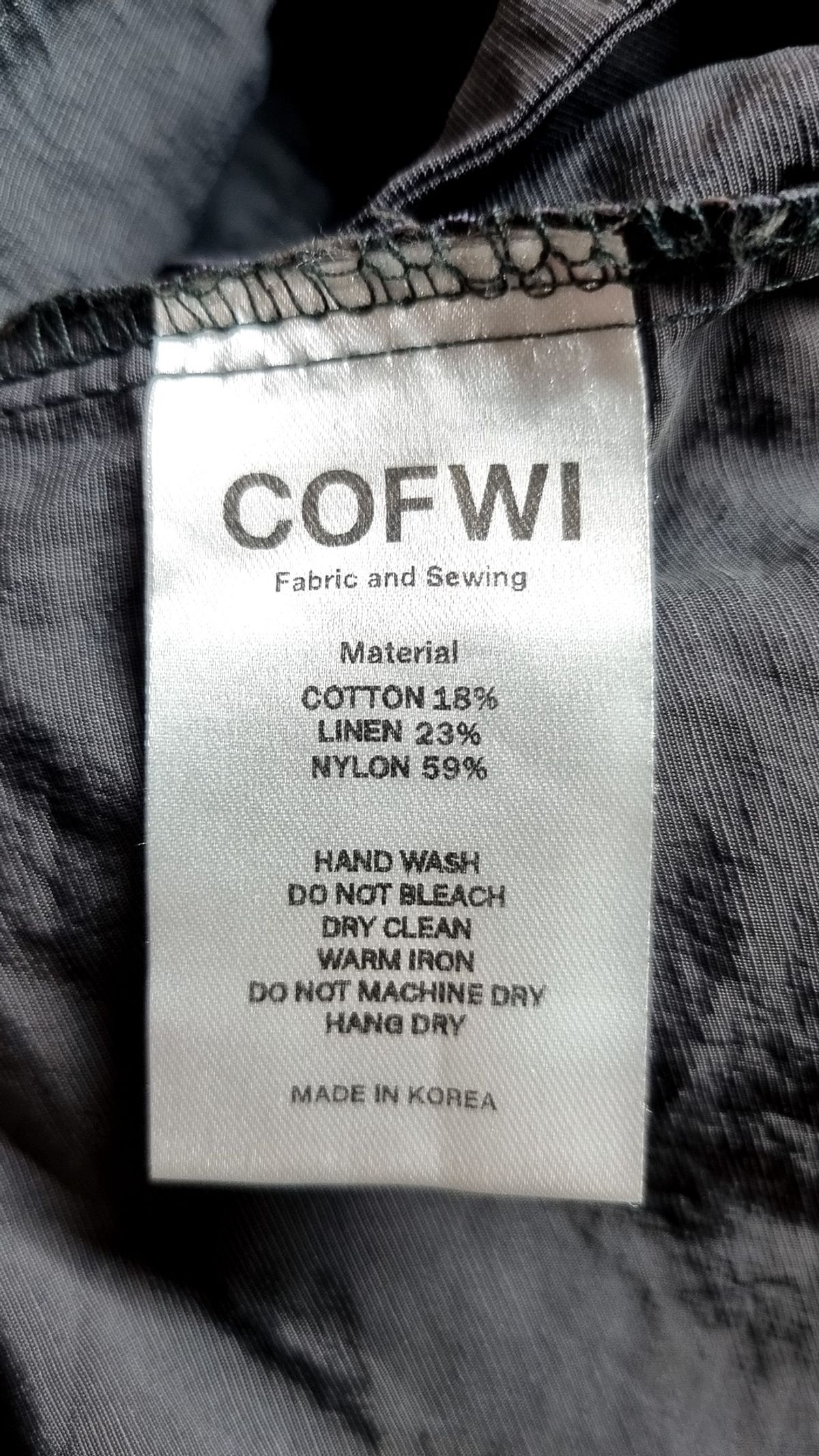 코프위(COFWI) 코튼 팬츠 2