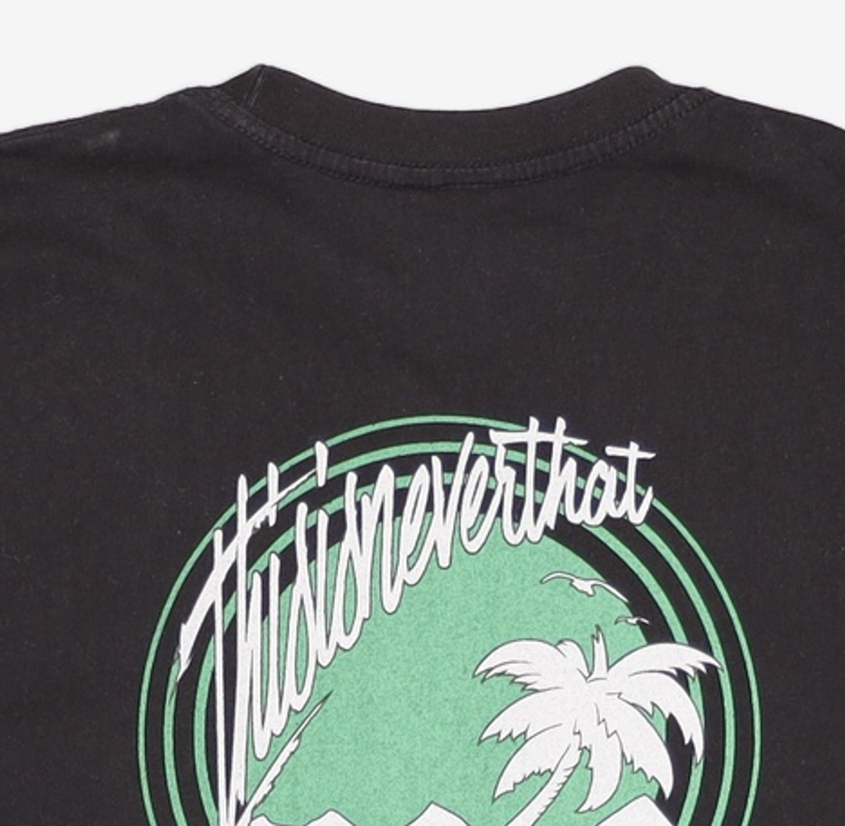 디스이즈네버댓(THISISNEVERTHAT) (SS22) Palm Tree Tee Black L