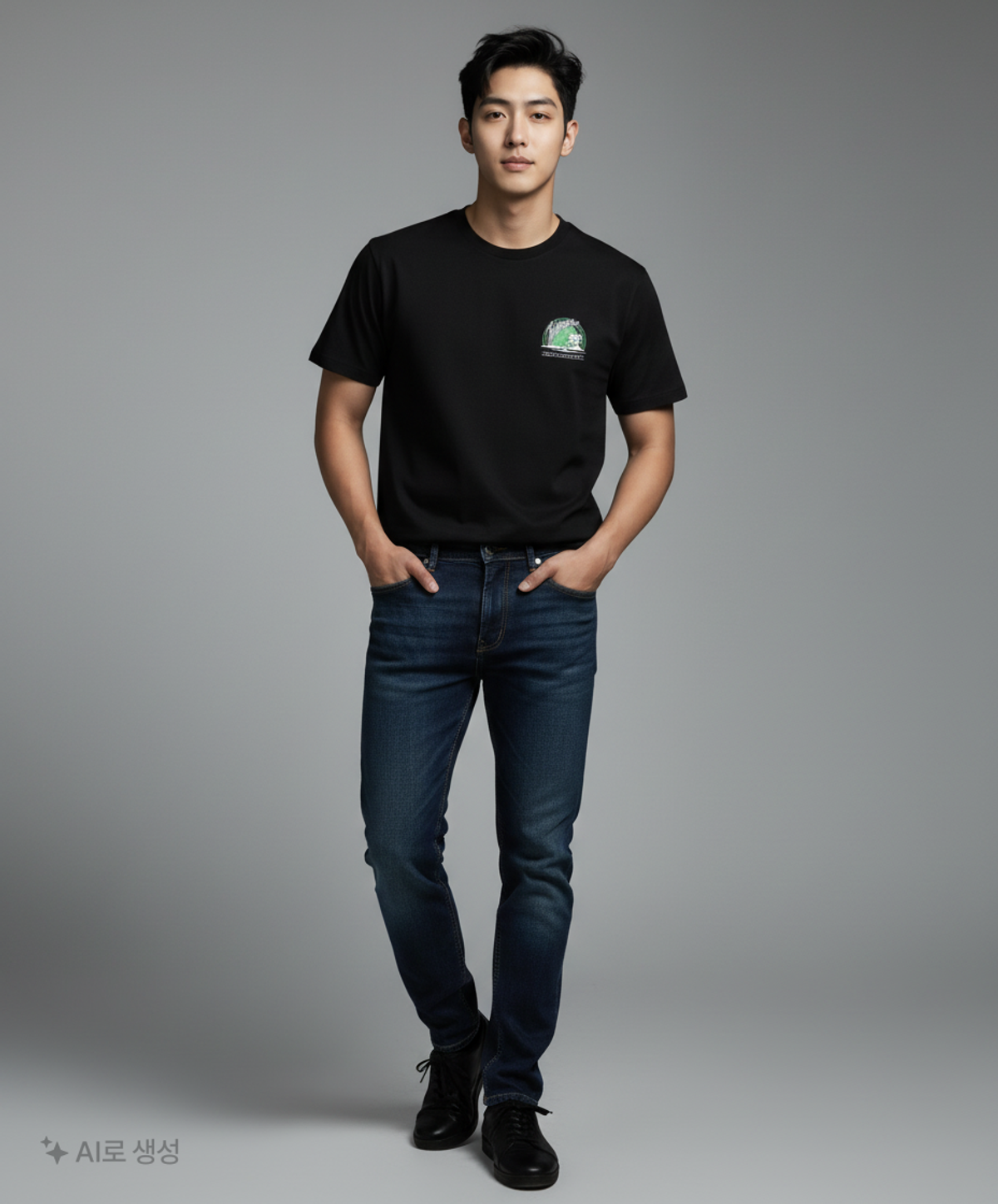 디스이즈네버댓(THISISNEVERTHAT) (SS22) Palm Tree Tee Black L
