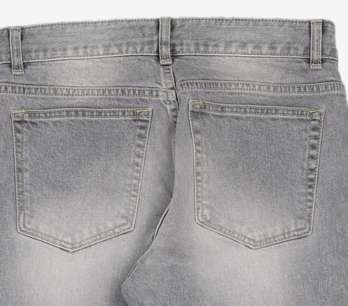 오너(OWNER) Straight fit premium jeans gray [Turkey denim] 30