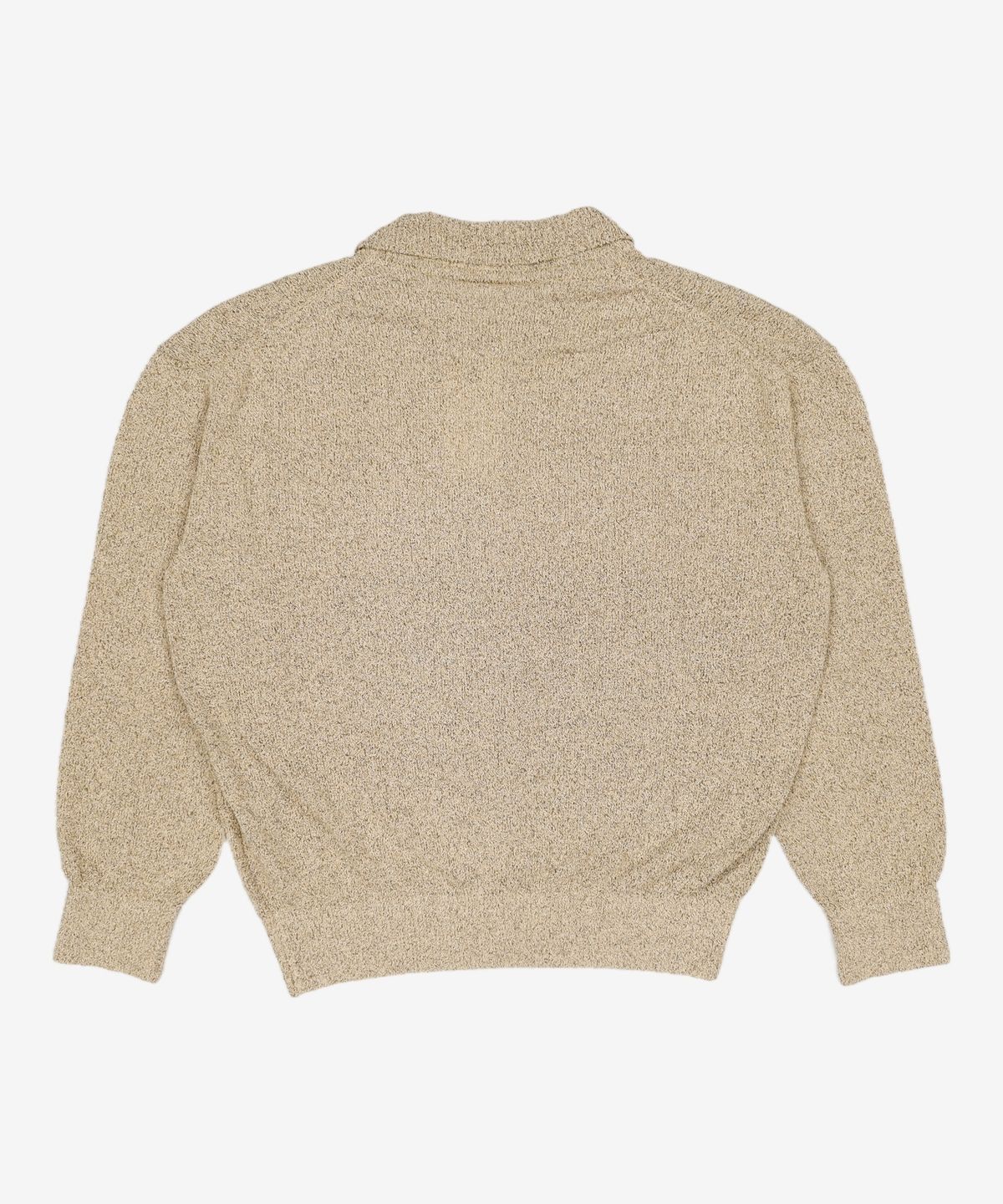 유스(YOUTH) Knit Collar Cardigan - Sand Brown M