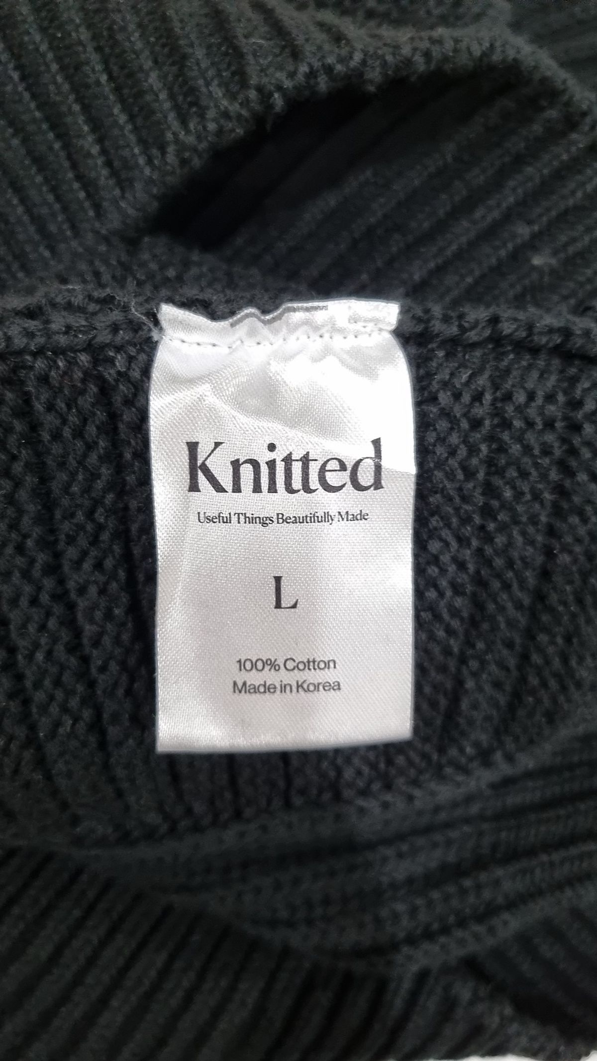 니티드(KNITTED) 니트/스웨터 L