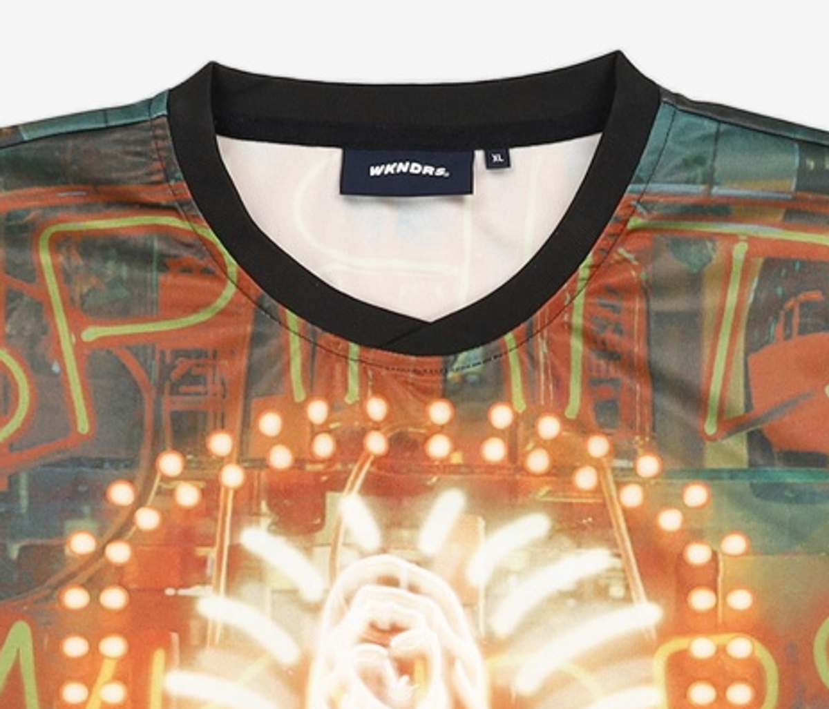 위캔더스(WKNDRS) NEON SIGN JERSEY (RED) XL