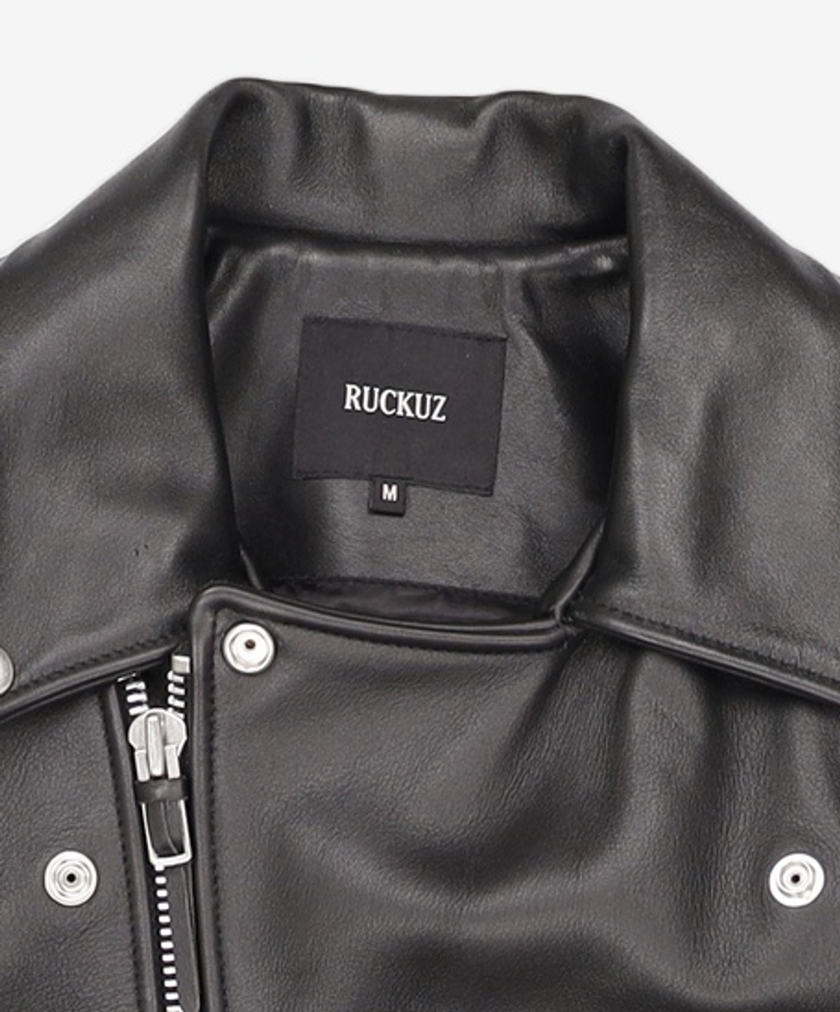 러커즈(RUCKUZ) 라이든 더블 라이더스 재킷 [블랙] M