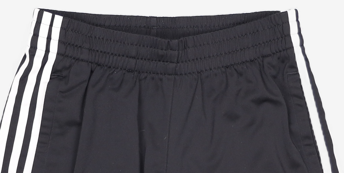 아디다스(ADIDAS) 3 스트라이프 숏 팬츠 - 블랙:화이트 / CY4763 XS