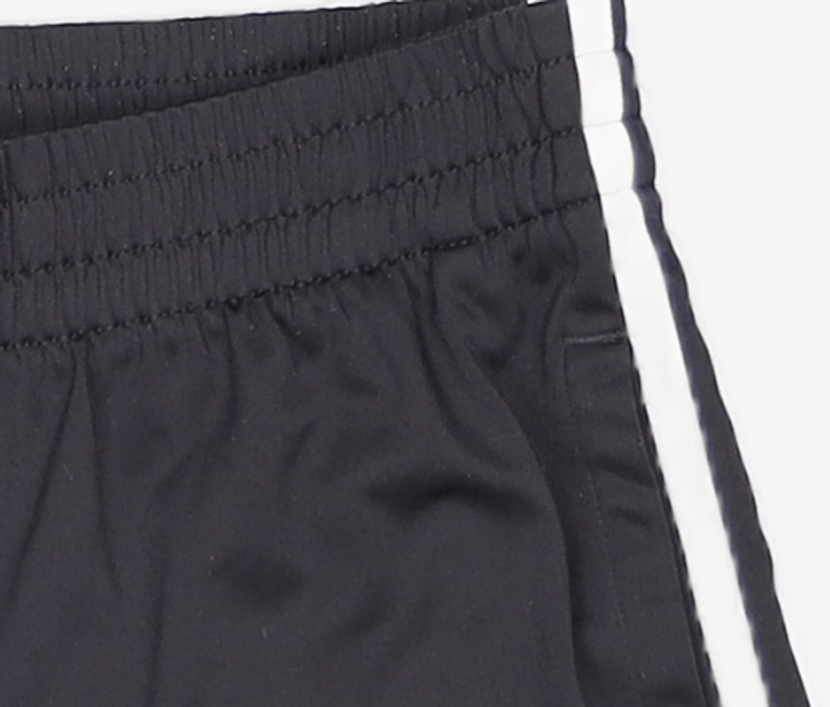 아디다스(ADIDAS) 3 스트라이프 숏 팬츠 - 블랙:화이트 / CY4763 XS