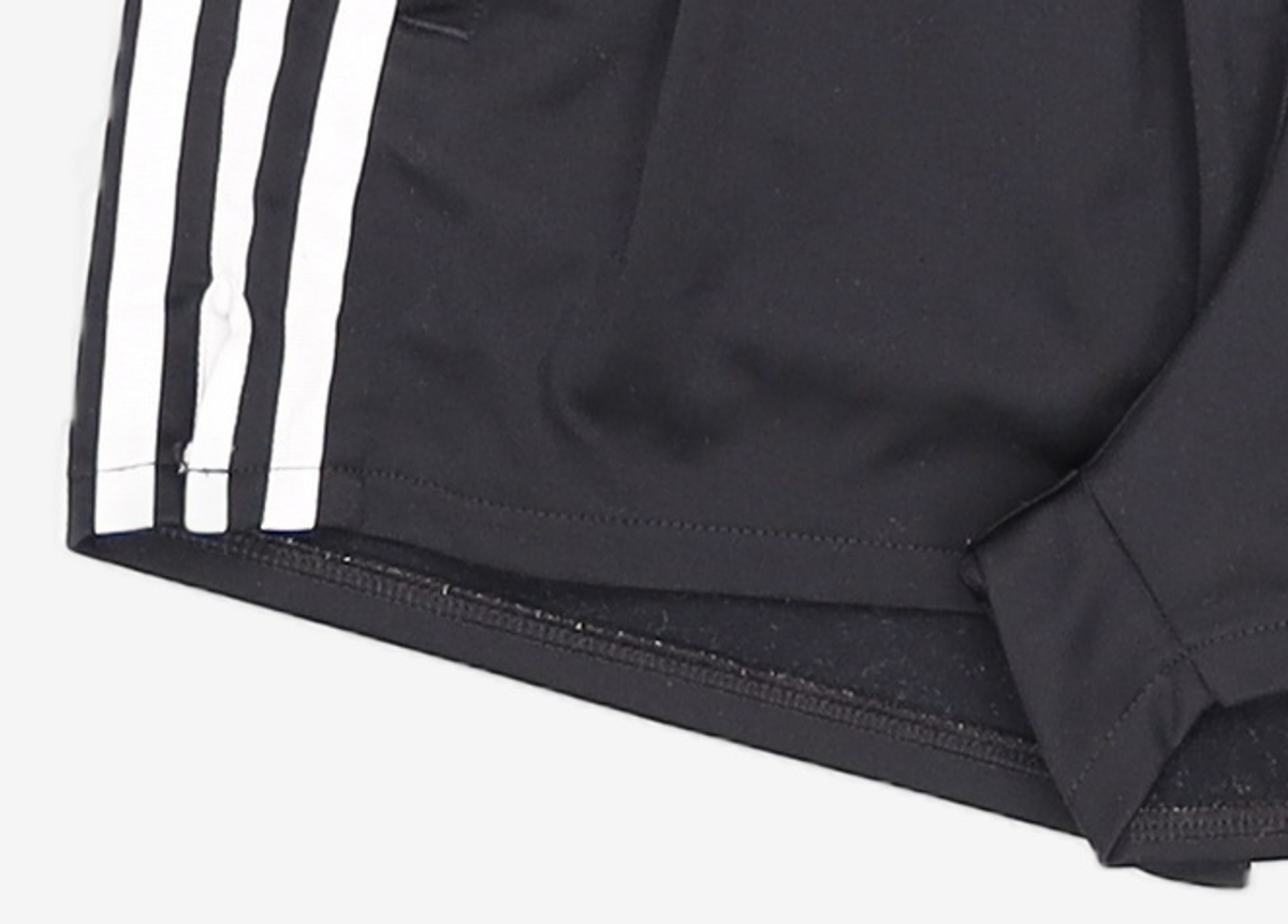 아디다스(ADIDAS) 3 스트라이프 숏 팬츠 - 블랙:화이트 / CY4763 XS