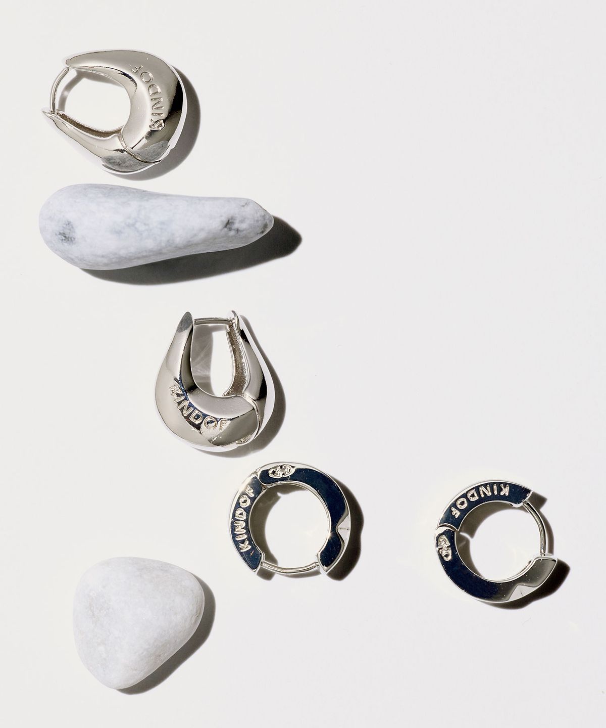 카인드오브(KINDOF) 볼드 훕 귀걸이 Bold Hoop Earrings