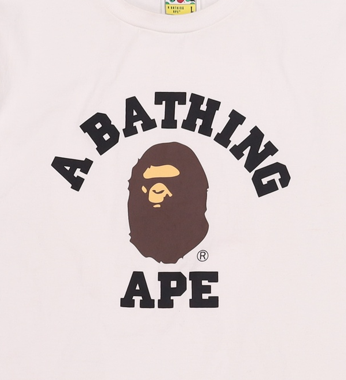 베이프(BAPE) 반소매 티셔츠 L