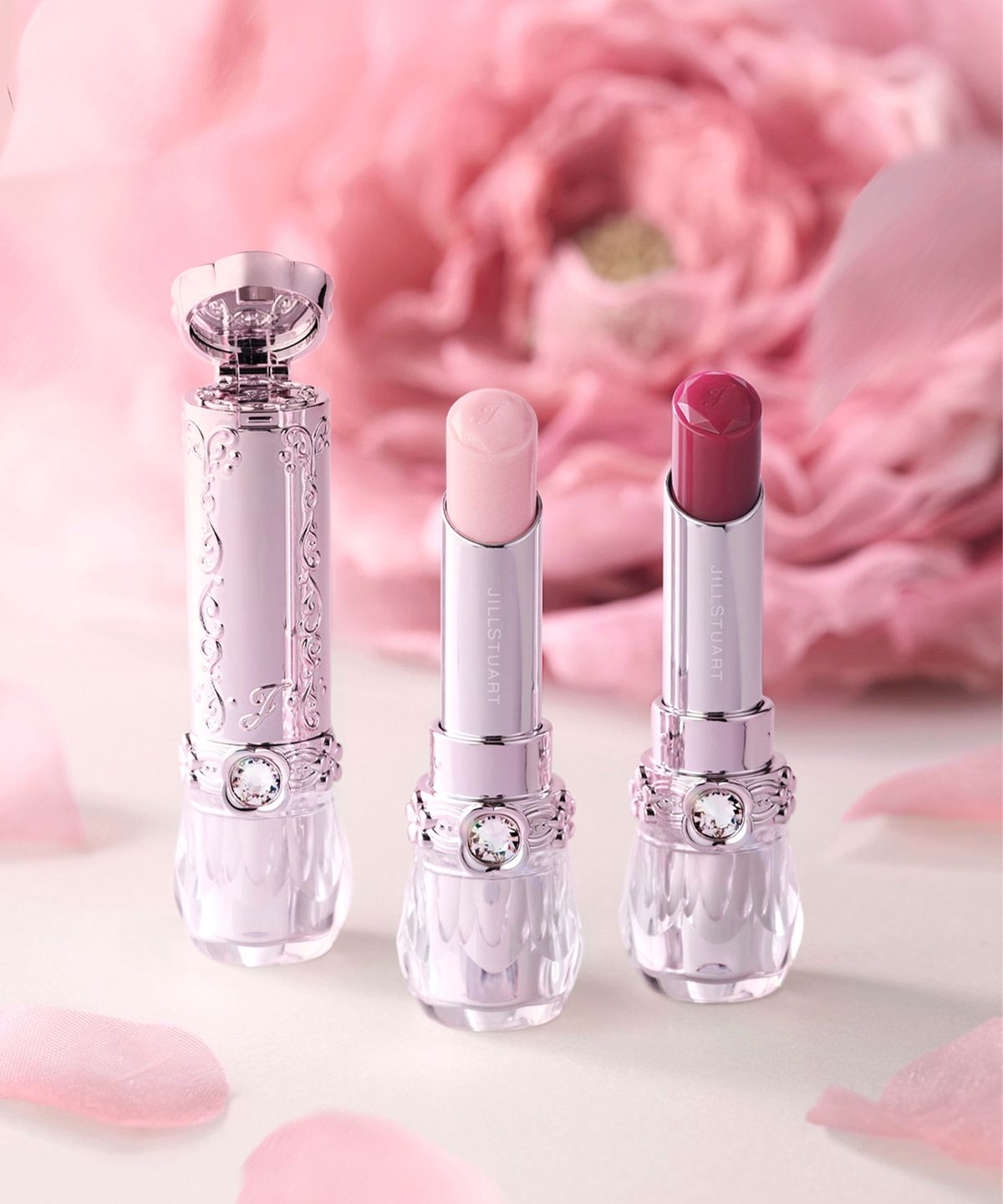 질스튜어트 뷰티(JILLSTUART BEAUTY) 립 블로썸 밤 3.5g 6종 중 택 1(+롤 온, 립 부케 세럼 2ml)