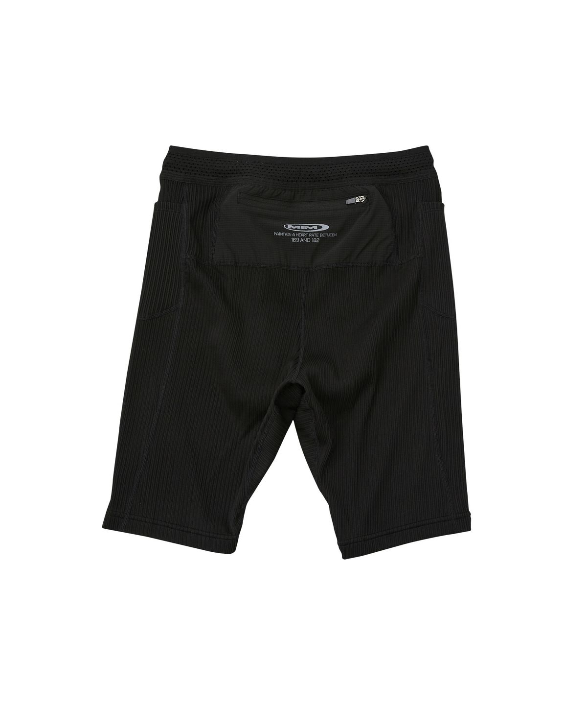 엠아이엠(MIM) RIBBED HALF TIGHTS_Black