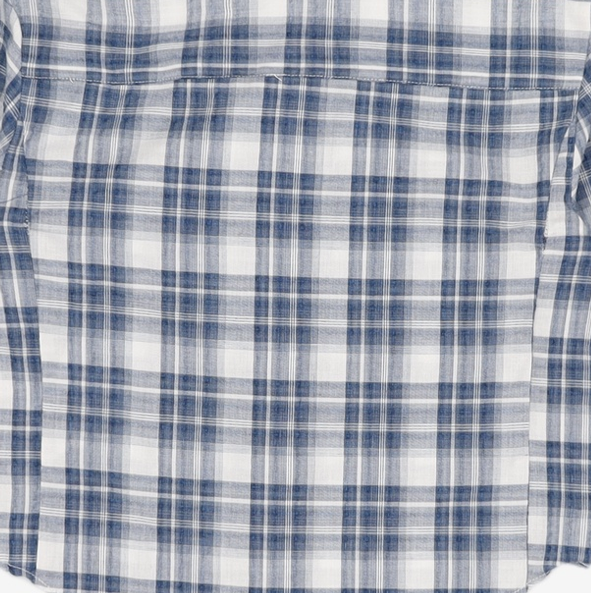 어반드레스(AVANDRESS) Slender Check Shirt BLUE M