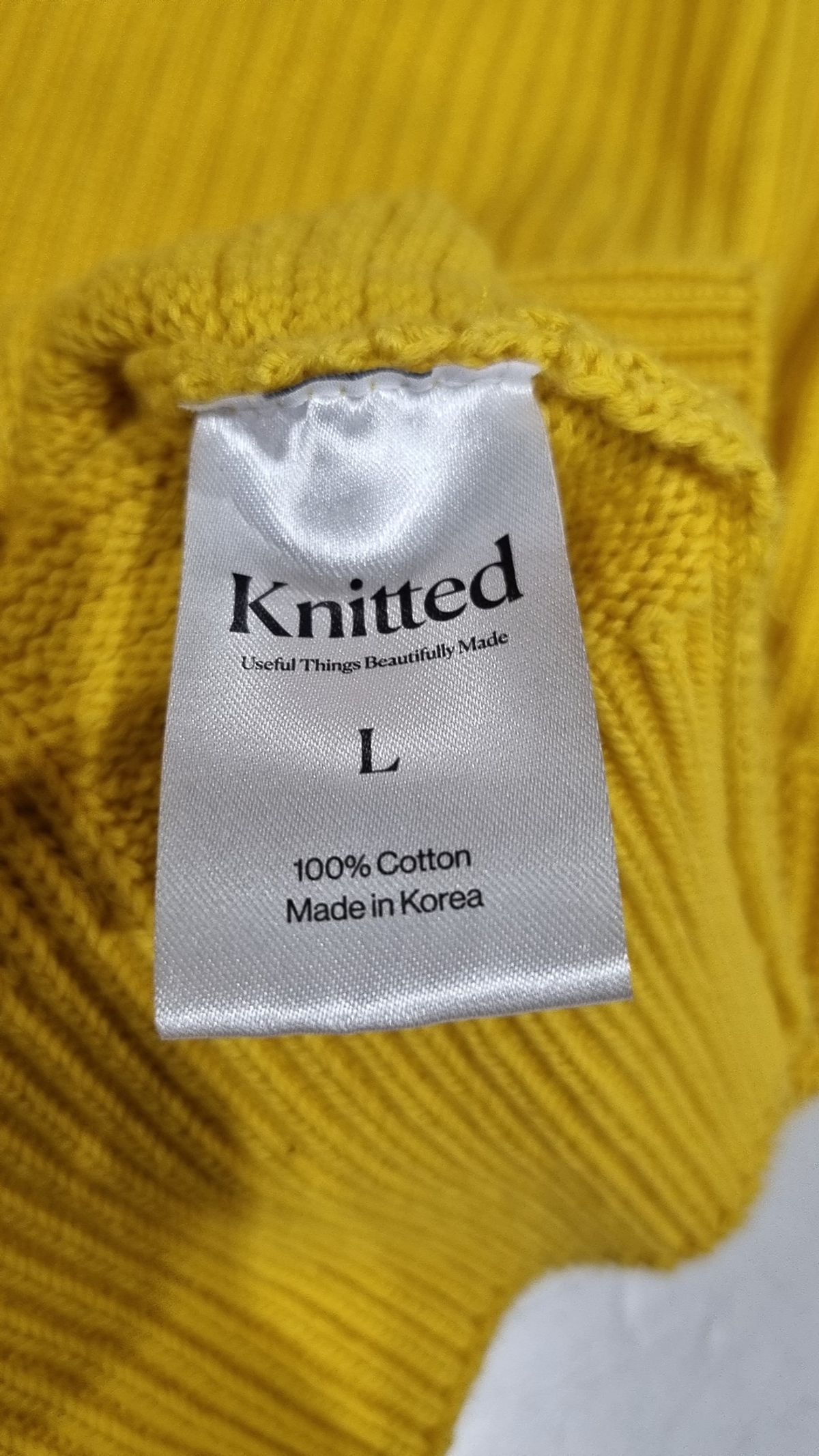 니티드(KNITTED) 니트/스웨터 L