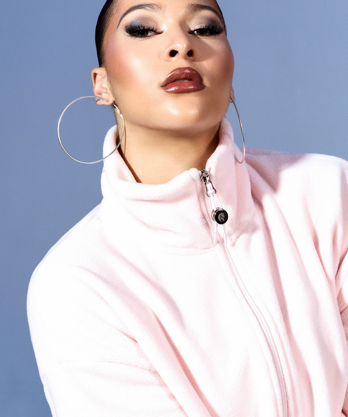 쿨시스(COOLSIS) CS COOL GIRL FLEECE ZIP-UP-032 (PINK)