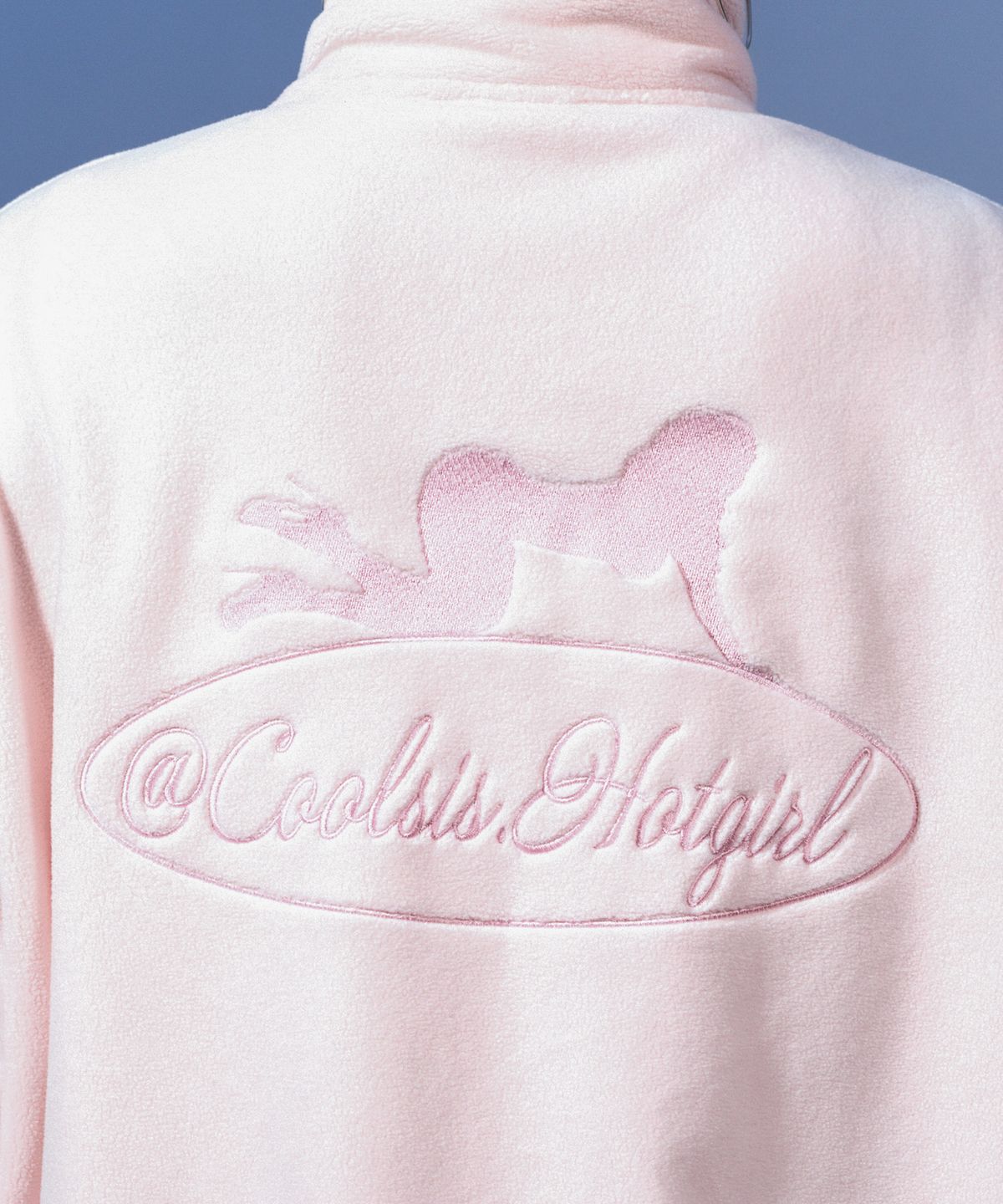 쿨시스(COOLSIS) CS COOL GIRL FLEECE ZIP-UP-032 (PINK)