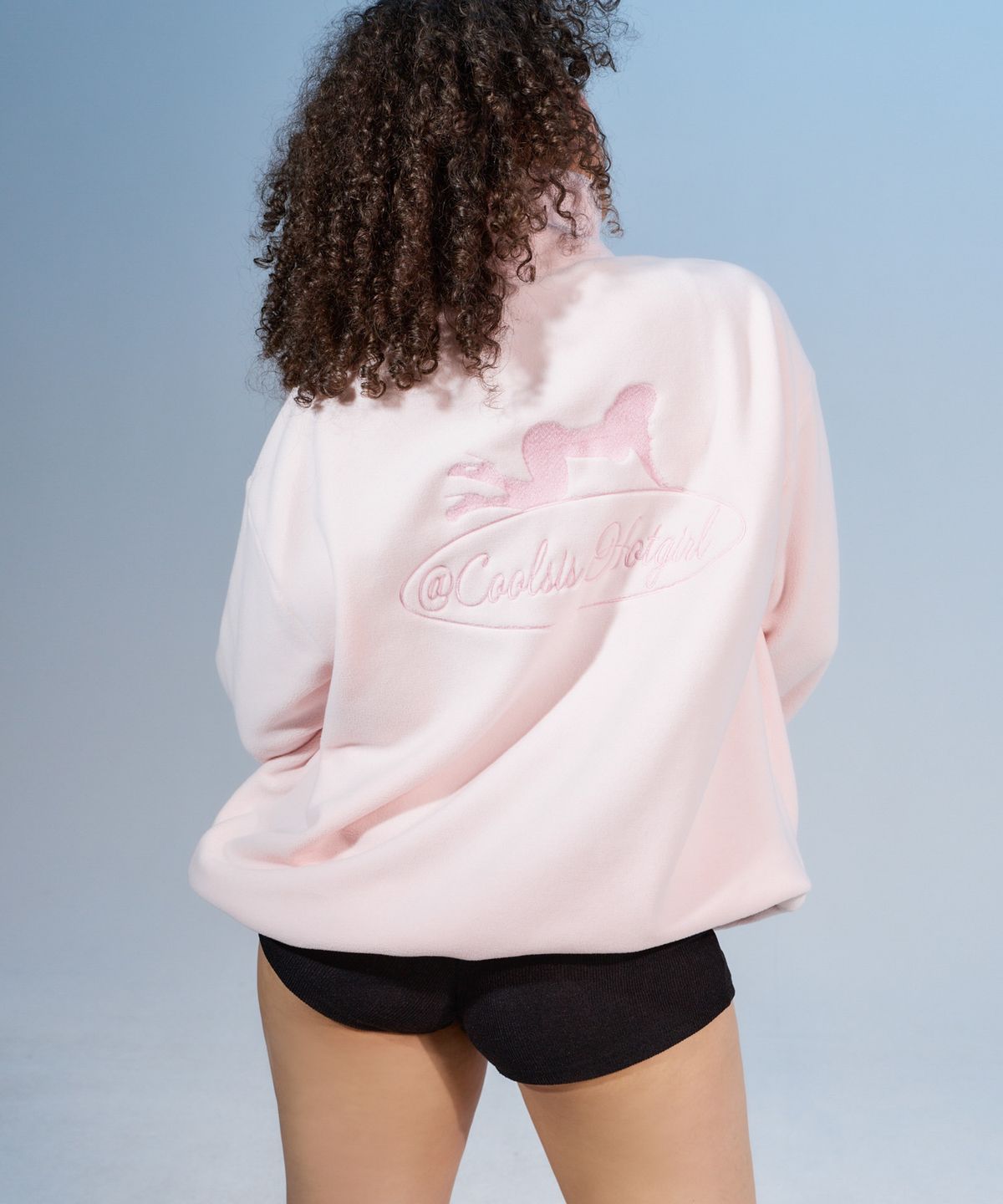 쿨시스(COOLSIS) CS COOL GIRL FLEECE ZIP-UP-032 (PINK)
