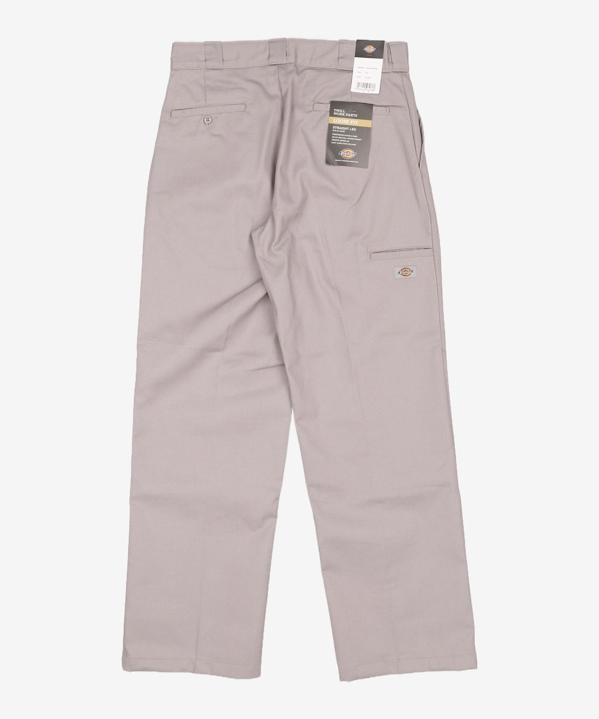 디키즈(DICKIES) 더블니 85283 루즈핏 워크팬츠 Silver W34/L32