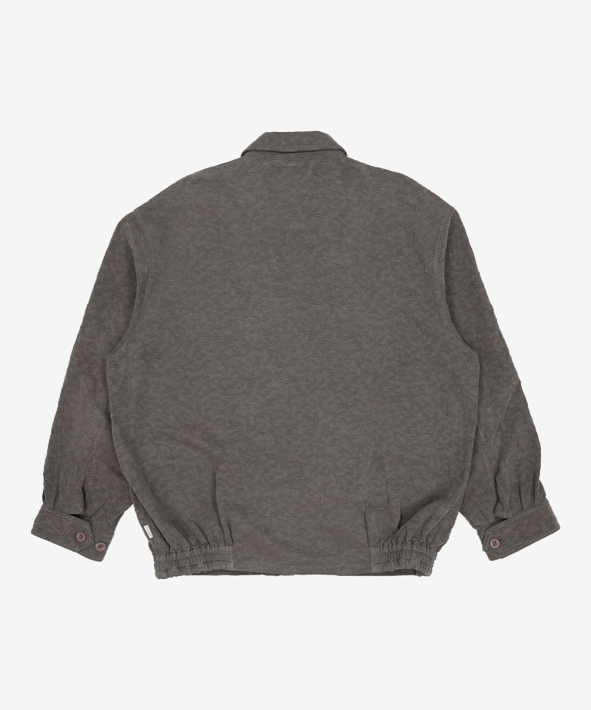 예스아이씨(YESEYESEE) Abstract Jacquard Zip Jacket Charcoal L