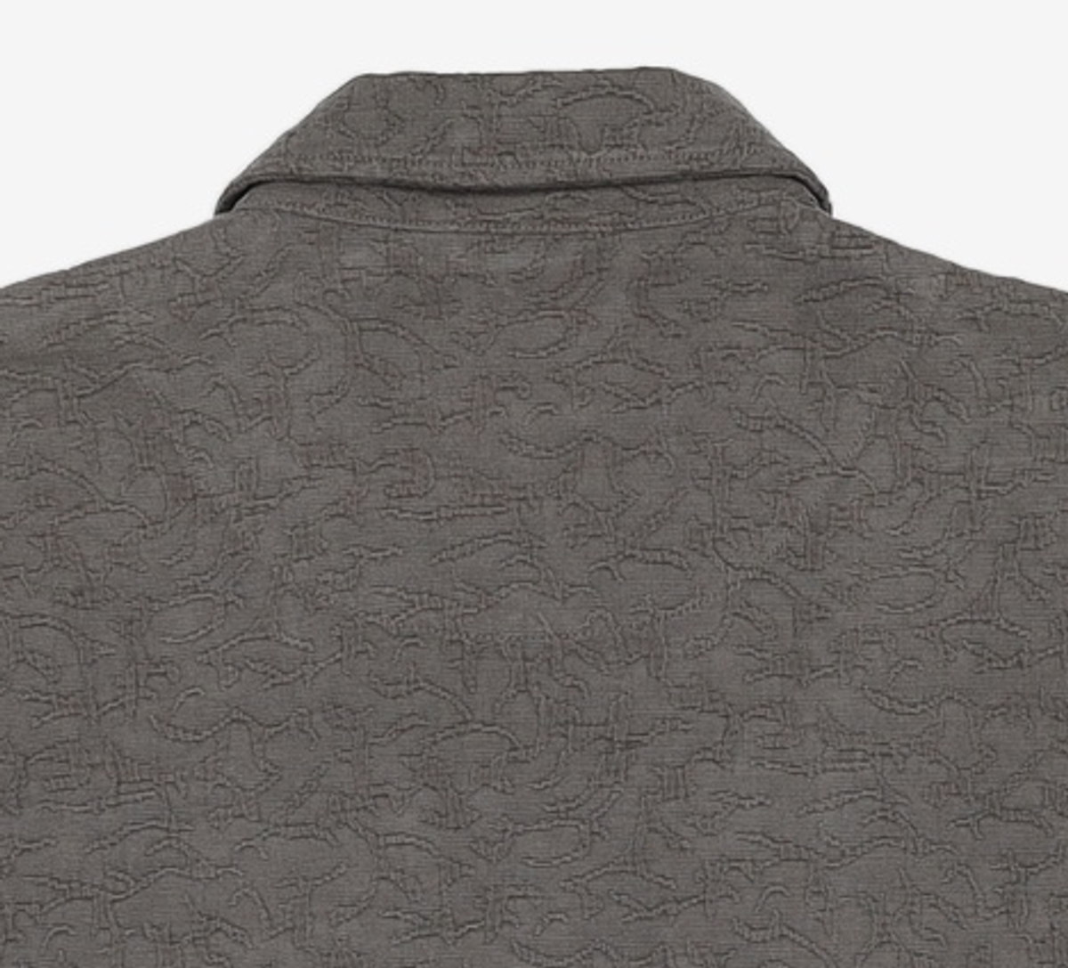 예스아이씨(YESEYESEE) Abstract Jacquard Zip Jacket Charcoal L