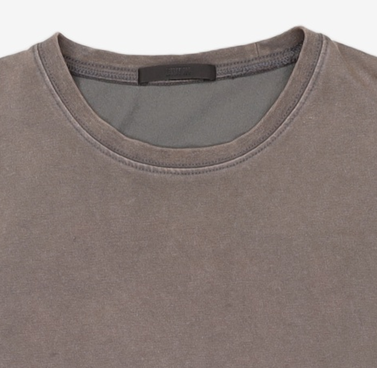 다이브인(DIVEIN) WASHED REGULAR FIT T-SHIRTS (CHARCOAL) 2