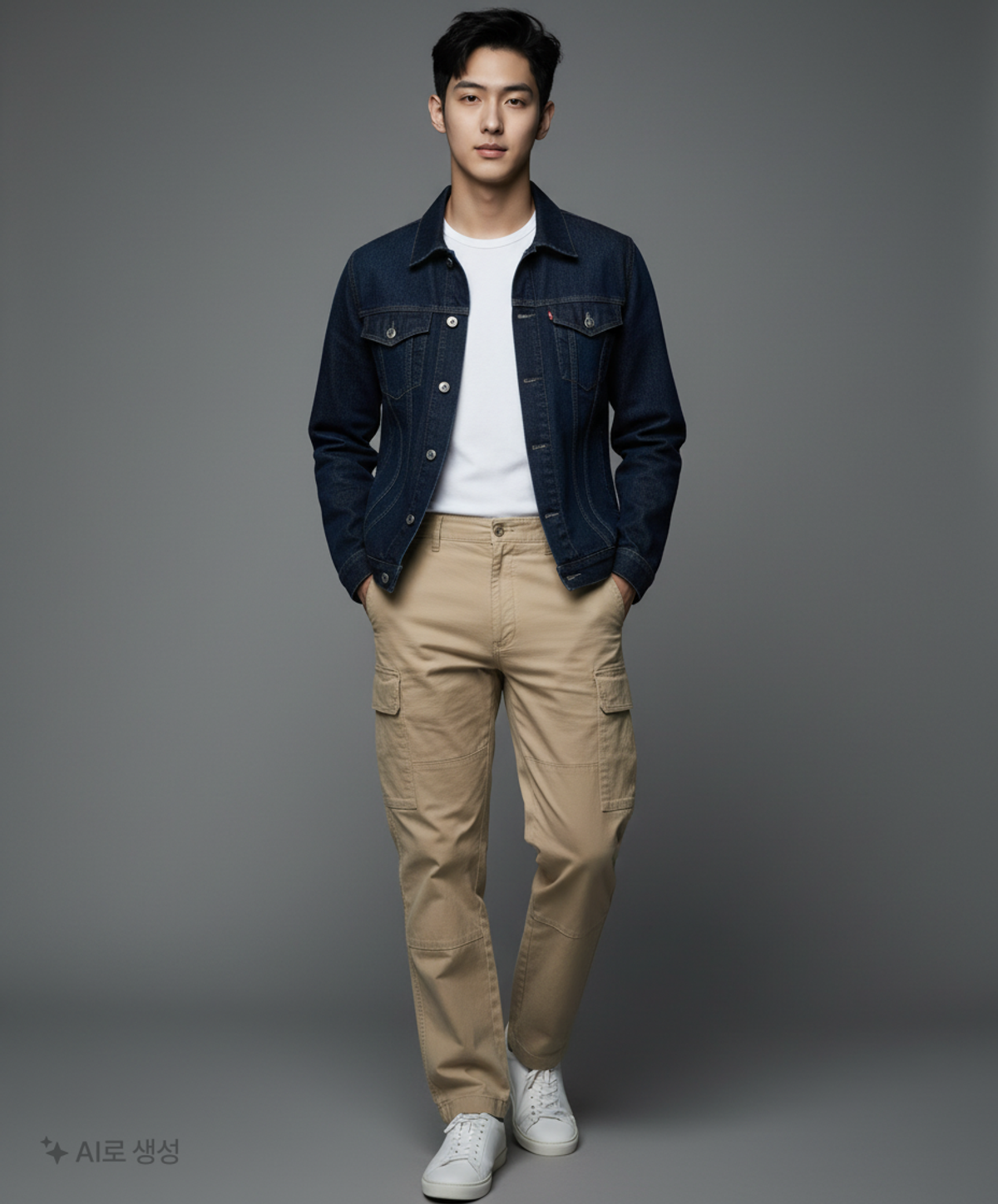 유니클로(UNIQLO) 코튼 팬츠 L