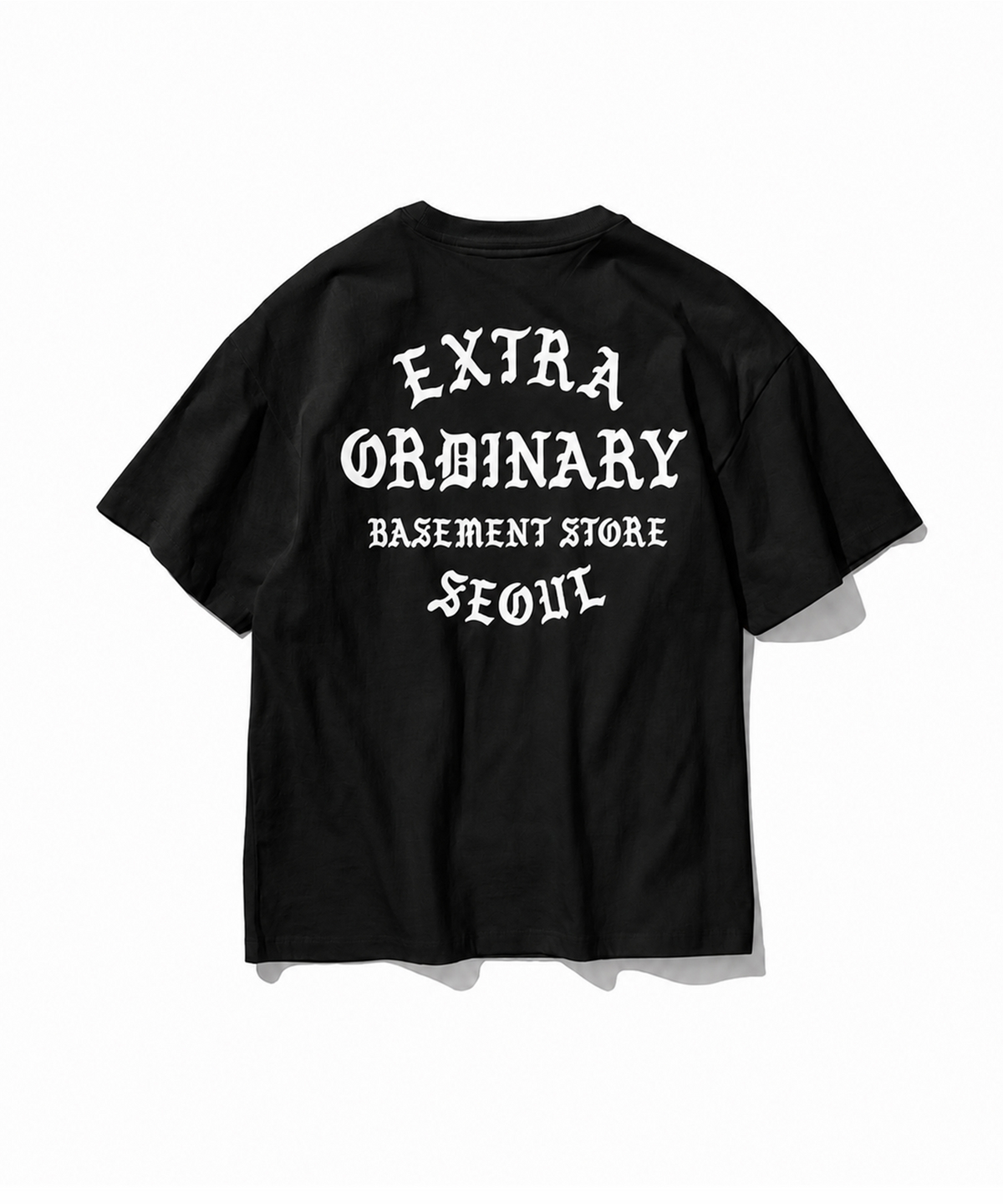 엑스트라오디너리(EXTRAORDINARY) EX SEOUL STORE TEE BLACK