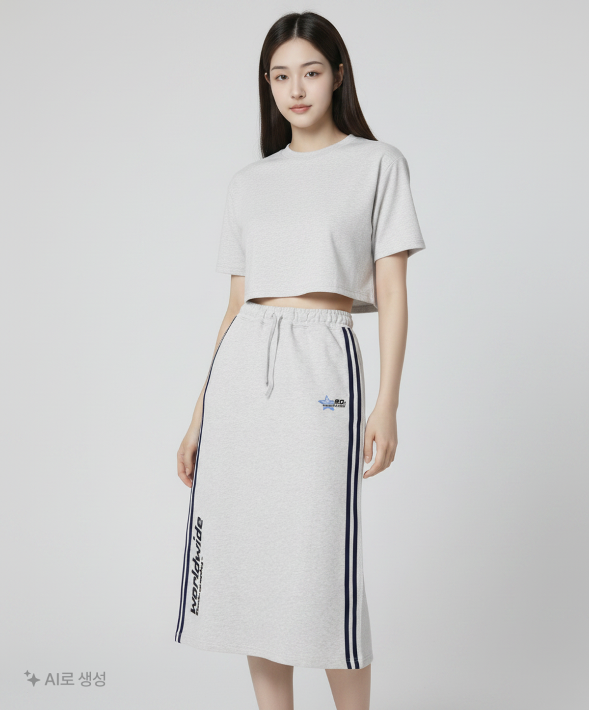 코드그라피(CGP) (우먼) 트랙 트레이닝 롱 스커트_2color FREE