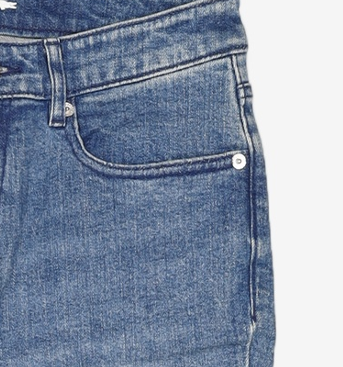 라코스테(LACOSTE) 여성 세미 부츠컷 데님 HF5913-51G RNE 38