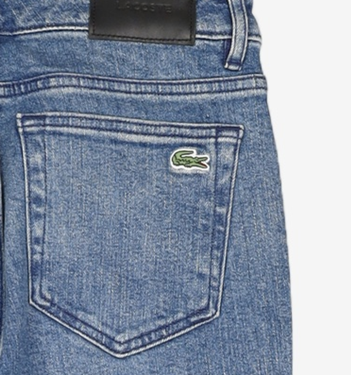라코스테(LACOSTE) 여성 세미 부츠컷 데님 HF5913-51G RNE 38