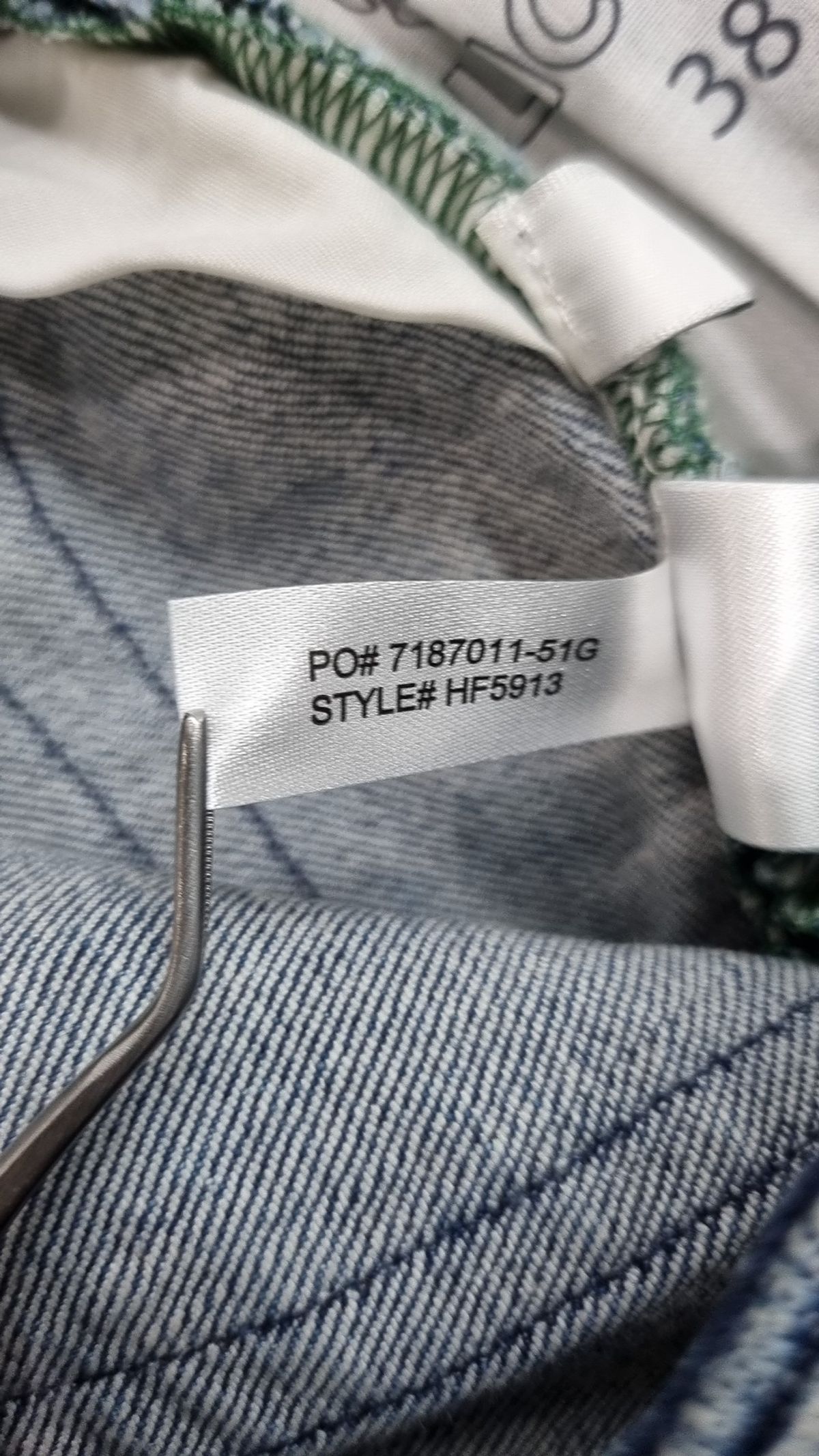 라코스테(LACOSTE) 여성 세미 부츠컷 데님 HF5913-51G RNE 38
