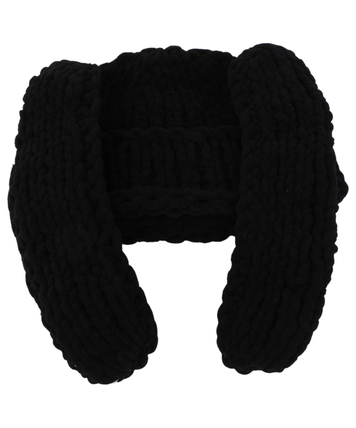 유니버셜 케미스트리(UNIVERSAL CHEMISTRY) Rabbit Black Knit Beanie 고양이비니