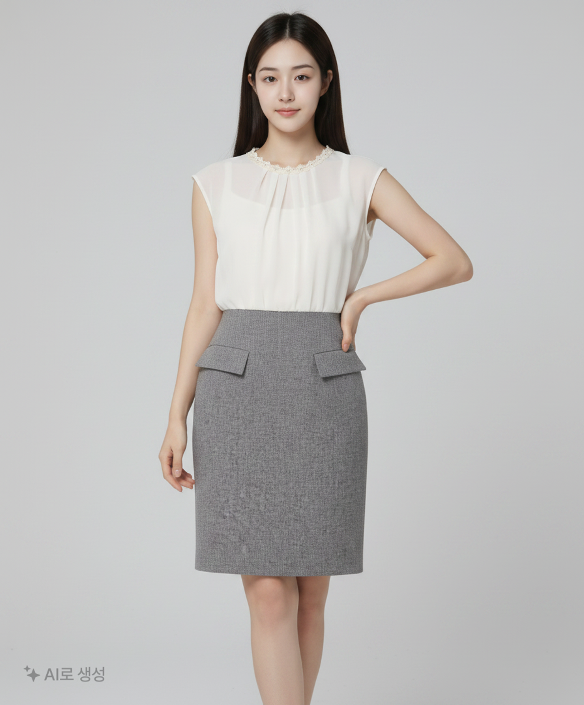 라인(LINE) 미니 원피스 55