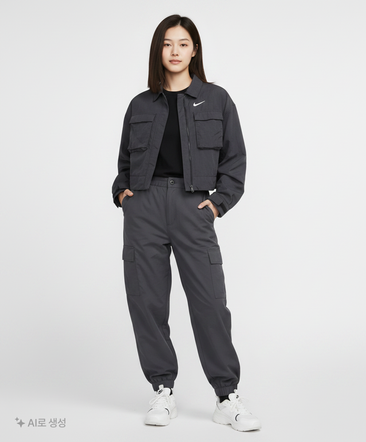 나이키(NIKE) 나일론/코치 재킷 XS