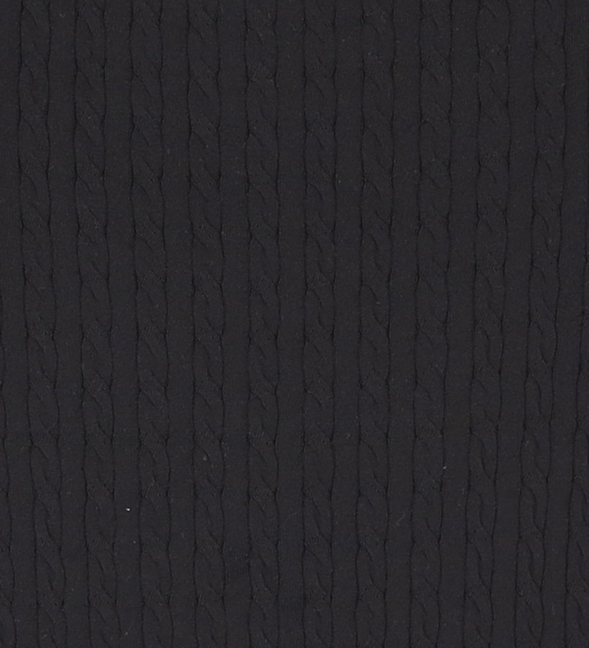 제너럴 아이디어(GENERAL IDEA) 텐셀 케이블 하프 니트 [BLACK] / WBD2L05528 S