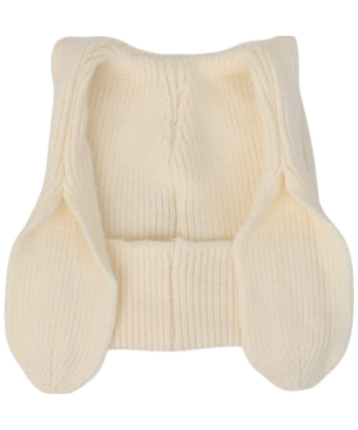 유니버셜 케미스트리(UNIVERSAL CHEMISTRY) Rabbit Short Ear Cream Beanie 고양이비니
